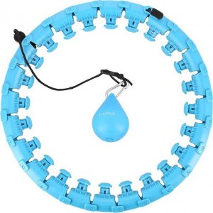 HMS Hula hop z wypustkami i obciążnikiem HHW01 niebieskie 5