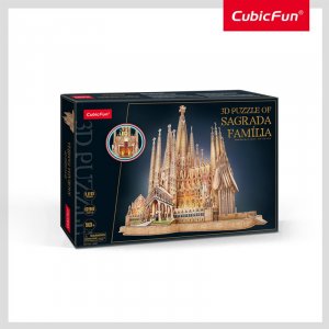 Cubic Fun Puzzle 3D Sagrada Familia LED 1