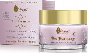 AVA Laboratorium Bio Harmony Liftingujący krem do twarzy na noc przywraca gęstość skóry, 50 ml 1