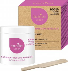 Miraculum  TANITA Vegan Naturalny Wosk do depilacji z olejkiem arganowym 250ml 1