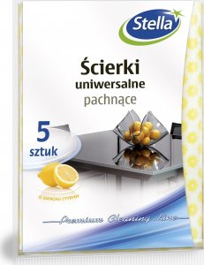 Stella STELLA Ścierki uniwersalne pachnące 1op.-5szt. 1