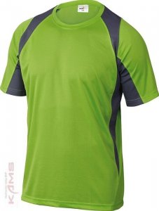 Delta Plus T-shirt BALI - tkanina szybkoschnąca 160g/m2 - granatowo-pomarańczowy XL 1