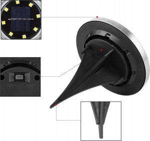 Gotel Q30D LAMPKI SOLARNE OGRODOWE 4SZT. 21