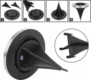 Gotel Q30D LAMPKI SOLARNE OGRODOWE 4SZT. 29