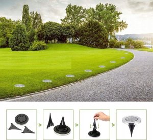 Gotel Q30D LAMPKI SOLARNE OGRODOWE 4SZT. 37