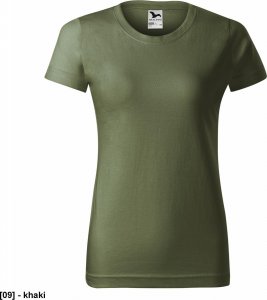 MALFINI Basic 134 - ADLER - Koszulka damska, 160 g/m - KHAKI XL 1