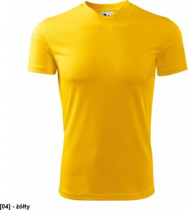 MALFINI Fantasy 124 - ADLER - Koszulka męska, 150 g/m, 100% poliester, - żółty - rozmiar XL 1