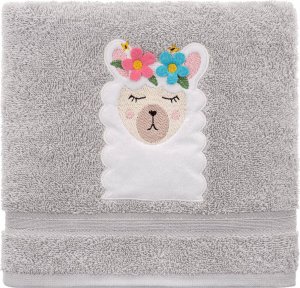 Spod Igły i Nitki GRUBY RĘCZNIK KĄPIELOWY DZIECIĘCY 50x90 450 LAMA 3