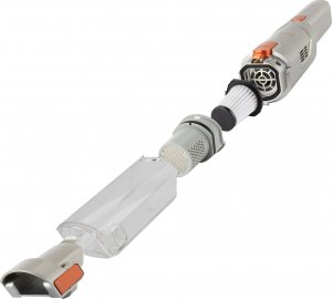 Odkurzacz ręczny TurboTronic Odkurzacz ręczny TurboTronic bezprzewodowy bezworkowy 12 kpa Super mocny Srebrny 12