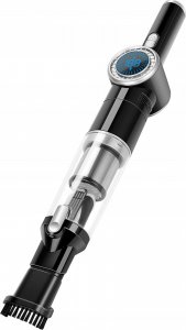 Odkurzacz ręczny TurboTronic Odkurzacz ręczny TurboTronic bezprzewodowy bezworkowy samochodowy mocny Srebrny 4