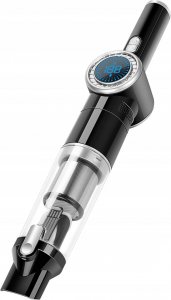 Odkurzacz ręczny TurboTronic Odkurzacz ręczny TurboTronic bezprzewodowy bezworkowy samochodowy mocny Srebrny 5