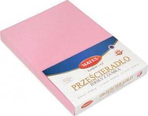 Matex Prześcieradło Jersey Z Gumką 90X200 Polskie Różowe 5