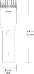 Maszynka do włosów Enchen Boost-W Set Biała 5