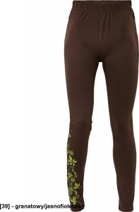 CERVA YOWIE NEW - legginsy - granatowy/jasnofioletowy 3XL 1