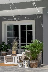 Tajemniczy ogród Girlanda ogrodowa 5m 10 opraw biała 4