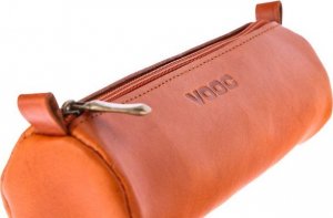 Piórnik VOOC Duży okrągły piórnik Vintage P35 COGNAC 3