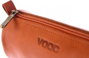 Piórnik VOOC Duży okrągły piórnik Vintage P35 COGNAC 4