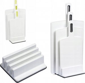 Deska do krojenia ProNice z rączką drewniana 4szt. ze stojakiem 11