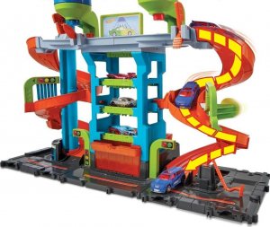 Mattel Zestaw City Zakręcona megamyjnia z samochodem (HDP05) 2