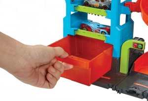 Mattel Zestaw City Zakręcona megamyjnia z samochodem (HDP05) 3