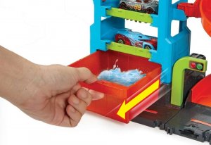 Mattel Zestaw City Zakręcona megamyjnia z samochodem (HDP05) 7