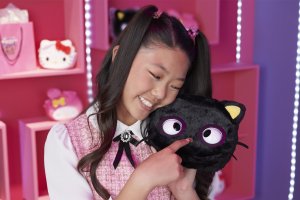 Spin Master Purse Pets Hello Kitty Chococat interaktywna torebka z oczami i dźwiękami 7