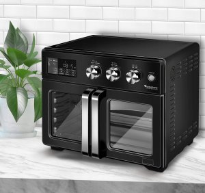 Mini piekarnik TurboTronic Piekarnik frytownica Dehydrator Suszarka Spożywcza 32L TurboTronic 1700W Czarny 11