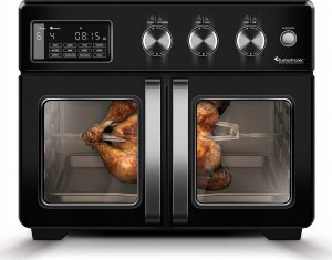 Mini piekarnik TurboTronic Piekarnik frytownica Dehydrator Suszarka Spożywcza 32L TurboTronic 1700W Czarny 5