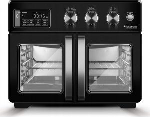 Mini piekarnik TurboTronic Piekarnik frytownica Dehydrator Suszarka Spożywcza 32L TurboTronic 1700W Czarny 7