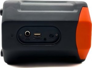 Głośnik Media-Tech FLAMEBOX BT - Głośnik Bluetooth 5.0 z radiem FM i odtwarzaczem MP3, 300W PMPO, iluminacja typu FLAME 1