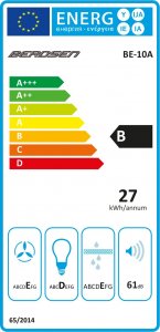 Okap Berdsen BE-10-A czarny 4