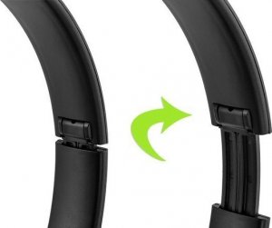 Słuchawki Ikonka Słuchawki bezprzewodowe S5069 - czarne 12