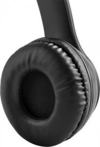 Słuchawki Ikonka Słuchawki bezprzewodowe S5069 - czarne 7