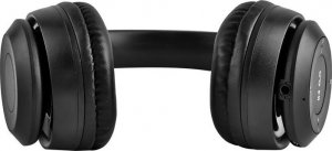 Słuchawki Ikonka Słuchawki bezprzewodowe S5069 - czarne 9