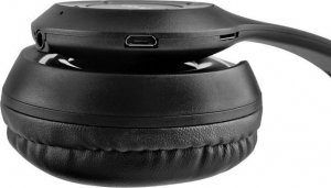 Słuchawki Ikonka Słuchawki bezprzewodowe S5069 - czarne 10