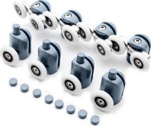 Ikonka Kółka do kabiny prysznicowej 8 szt. KK9646 2