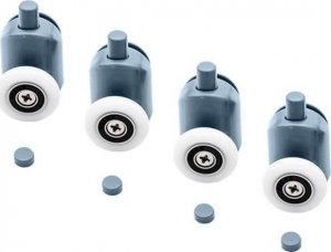 Ikonka Kółka do kabiny prysznicowej 8 szt. KK9646 4