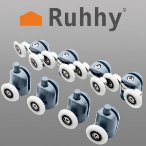 Ikonka Kółka do kabiny prysznicowej 8 szt. KK9646 7