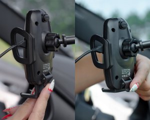 Blashorn Indukcyjna Ładowarka Samochodowa Giętka Kabel 10W 5