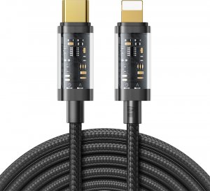 Kabel USB Joyroom USB-C - Lightning 2 m Czarny (JYR430) 1