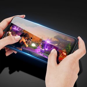 Dux Ducis Dux Ducis 9D Tempered Glass wytrzymałe szkło hartowane 9H na cały ekran z ramką Realme C35 czarny (case friendly) 3