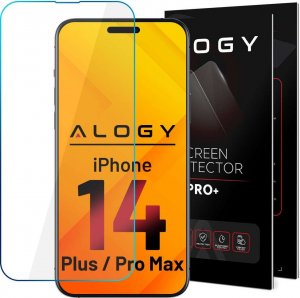 Alogy Szkło hartowane 9H Alogy ochrona na ekran do Apple iPhone 14 Plus / 14 Pro Max 1