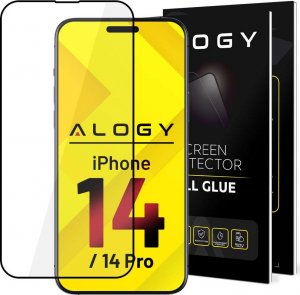 Alogy Szkło hartowane 9H Alogy Full Glue do etui case friendly do Apple iPhone 14/ 14 Pro 1