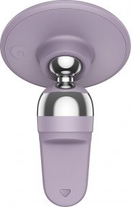 Baseus Baseus C01 samochodowy uchwyt magnetyczny do smartfona na kratkę wentylacyjną fioletowy (SUCC000105) 2