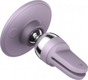 Baseus Baseus C01 samochodowy uchwyt magnetyczny do smartfona na kratkę wentylacyjną fioletowy (SUCC000105) 4