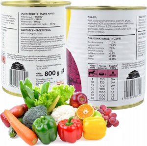 Koema Karma Mokra Psa 90%Mięsa Mix5Szt Krem Orzechowy do smarowania 16