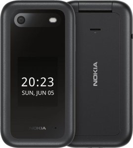 Telefon komórkowy Nokia Nokia 2660 Flip 4G Brak danych Dual SIM Czarny 1