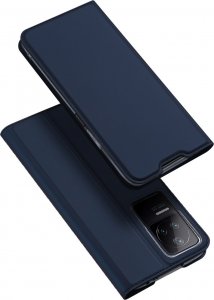 Dux Ducis Dux Ducis Skin Pro kabura etui pokrowiec z klapką Xiaomi Poco F4 5G niebieski 1