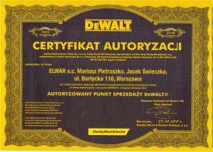 Dewalt Frez prosty 16mm,uch.8mm,dł.r.20mm,dł.c.52mm 7