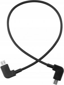 Kabel USB BRDRC microUSB - microUSB 0.3 m Czarny 1